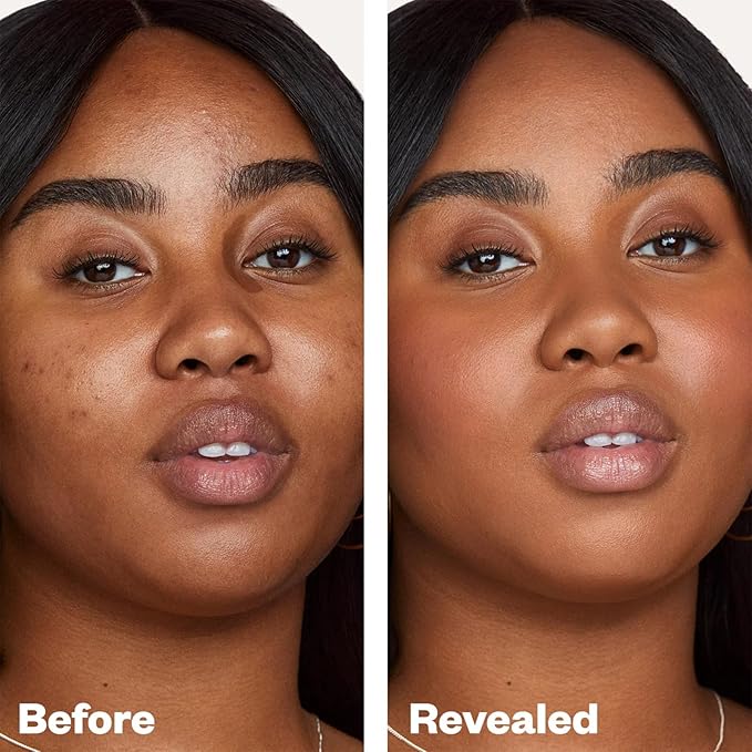 Kosas Revealer Liquid Foundation SPF 25 – Medium Buildable Coverage, Hydrating Natural Glow Finish, Medium Deep Neutral Warm 340