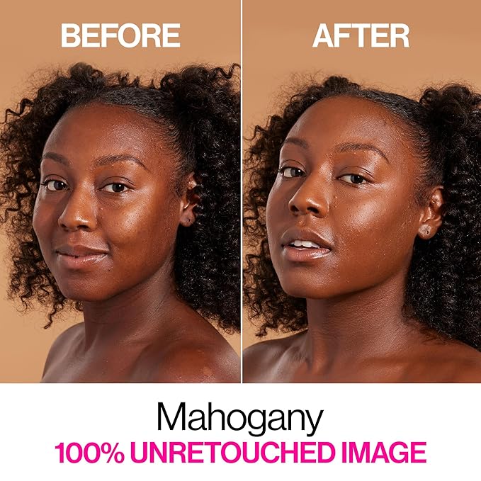 wet n wild Bare Focus Skin Tint, 5% Niacinamide Enriched, Buildable Sheer Lightweight Coverage, Natural Radiant Finish, Hyaluronic & Vitamin Hydration Boost, Cruelty-Free & Vegan-Mahogany (Pack of 2)