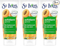 St. Ives Face Scrub Exfoliates | Apricot | For Smooth Glowing Skin | Dermatologist Tested | 6 oz Pack of 3