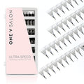 One V Salon Pro 6D Ultra-Speed Promade Fans, 1000 Premade Volume Lash Fans | C Curl | 0.07 | 8–14 mm Mixed Lengths | Thin Base, Quick Application Eyelash Extensions(Ultra 6D-0.07-C Curl)