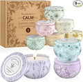 WarmEmbrace Scented Candles, Candle Set of 9, Long-Lasting Candles for Women, Candle Present Set for Birthday, Valentine's Day Scented Candles for Her