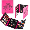 SHANY Original Beauty Book Makeup Set All in one Travel Make up Kit - 35 Colors Eyeshadow, Eye brow, blushes, powder palette, Lip Colors, Eyeliner pens & Cosmetics Mirror - Gift Set