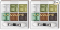 L.A. COLORS 6 Color Eyeshadow, Charming CES462 (Pack of 2)