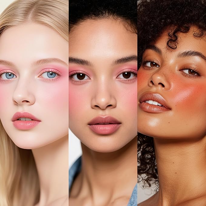 Liquid Blush, Long-lasting & Blendable Liquid Blush for High-Pigment Color, Achieve a Soft, Dewy, Healthy Natural Finish (06-Cream Orange, 0.2 Ounce)