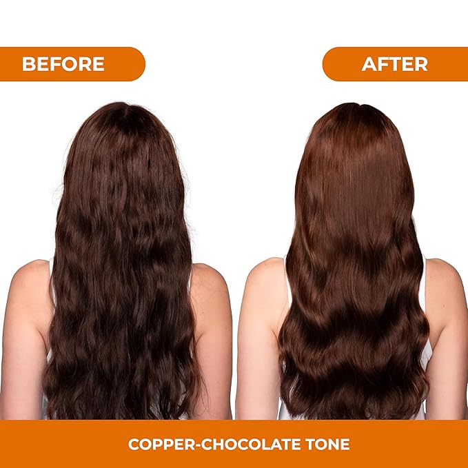 naissant Copper Chocolate Hair Toning Mask | Ultra High-Purity Pigments | Deposits Copper-Chocolate Tone | Hyaluronic Acid, Collagen & Biotin | Paraben, Ammonia & Sulfate Free | 10.1 Fl. Oz