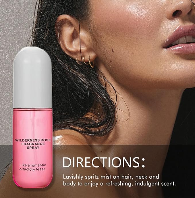 Fragrance Body Spray Coconut Vanilla Wild Rose Fragrance For Men And Women Hair And Body Spray Long Lasting Perfume Spray (Coconut Vanilla Flavor)