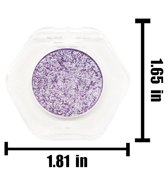 Bistopia，Pearlescent cream eyeshadow, shimmering, with a smooth texture that blends easily; a translucent metallic glitter eyeshadow that delivers a long-lasting, sparkling finish, 2g (#19)