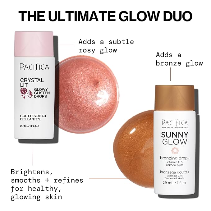 Pacifica, Drops Sunny Glow Bronzing (Pack of 2)