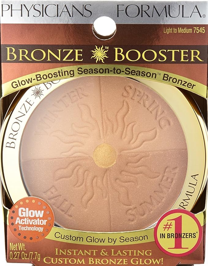 Physicians Formula Bronze Booster Glow-Boosting Season-to-Season Bronzer Light-to-Medium