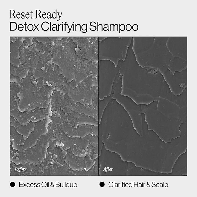 Eva NYC Sulfate-Free Detox Clarifying Shampoo for Buildup, Oil, Hard Water + Chlorine - Weekly Non-Stripping Hair + Scalp Shampoo for Healthy-Looking Hair - Amino Acids + AHAs - Lavender Scent -10floz