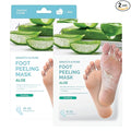 Ariul Smooth & Pure Foot Peel Mask, Hydrating & Soothing Foot Peeling Socks for Dry Feet, Korean Skincare, 2 Pairs (Aloe)