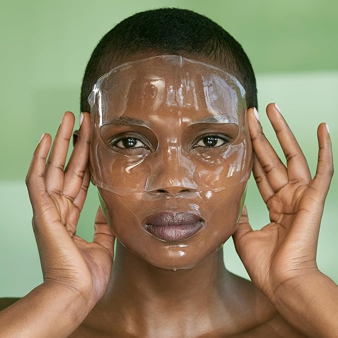 Bioeffect Imprinting Hydrogel Face Mask | Soothing Two-Part Hydrogel Mask for Intense Hydration, Plumper & Smoother-Looking Skin, 1 Mask