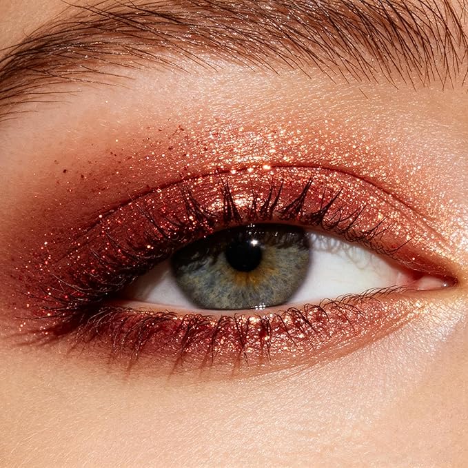 Bistopia，Pearlescent cream eyeshadow, shimmering, with a smooth texture that blends easily; a translucent metallic glitter eyeshadow that delivers a long-lasting, sparkling finish, 2g (#21)