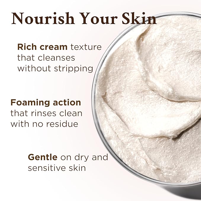MATKAS Korean Facial Cleanser + Cocoa Seed 6.8 fl. oz. - Mask to Foam Cleanser, pH Balanced Gentle Hydrating Korean Skin Care Foaming Face Wash for Dry Skin, Makeup Remover Face Wash for Oily Skin
