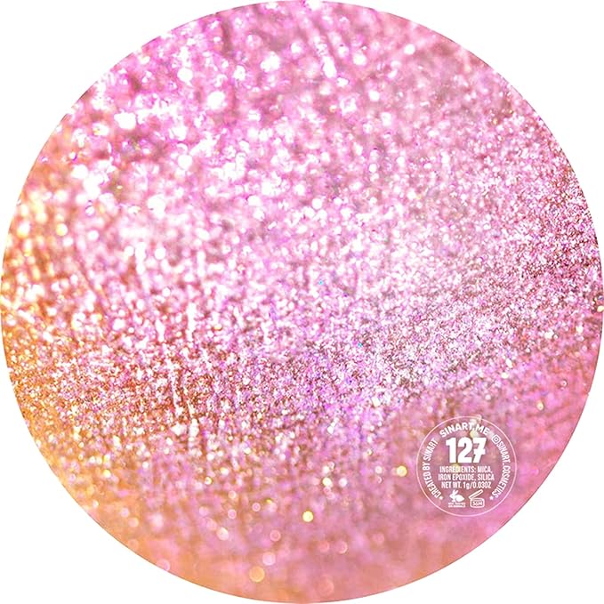 Glitter Eyeshadow, Eye Makeup, Eyeshadow Powder Glitter, STAR POWDER Shine and shimmer, NO Animal Testing & Cruelty Free 1g/ 0.03OZ (127)