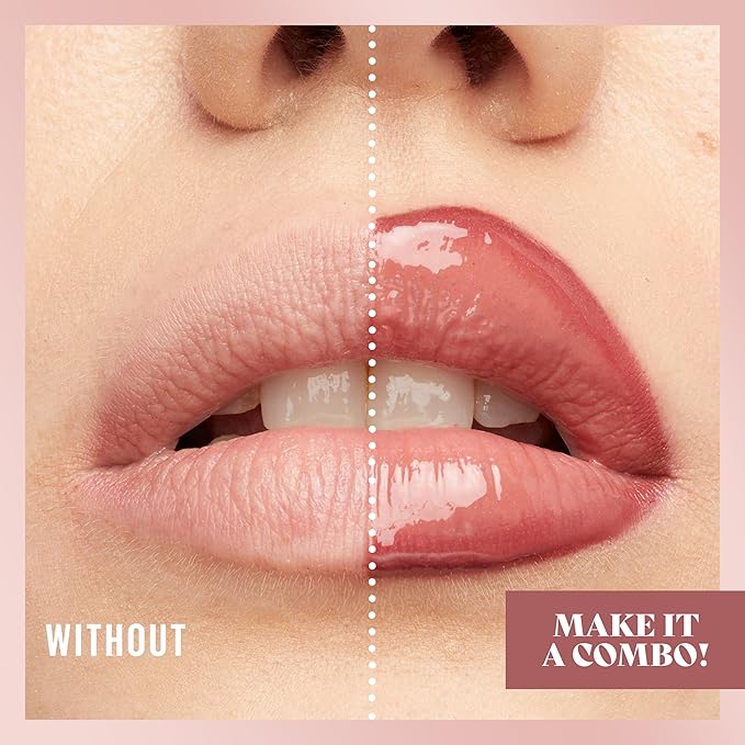 Maybelline Lifter Gloss and Lifter Liner Bundle, Lip Gloss and Lip Liner in Shades Ice and Line Leader, Pack of 2