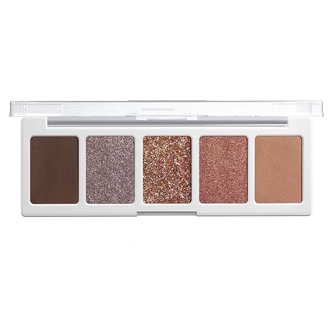 wet n wild Color Icon Eyeshadow Makeup 5 Pan Palette, Pink Camo-flaunt, Matte, Shimmer, Metallic, Long Wearing, Rich Buttery Pigment, Cruelty Free (Pack of 2)