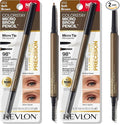 Revlon ColorStay Micro Eyebrow Pencil with Built In Spoolie Brush, Infused with Argan and Marula Oil, Waterproof, Smudgeproof, 453 Soft Brown, 0.003 oz (Pack of 2)