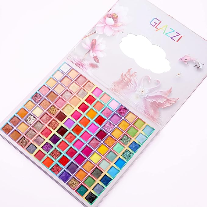 99 Colors Eyeshadow Palette, Colorful Eyeshadow Palette, Professional Matte Shimmer Glitter Rainbow Makeup Pallet, Colorful Long Lasting Highly Pigmented Eye Shadow Gifts Mother's Day for Women