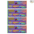 Mr. Pumice Purple PUMI Bar - Extra-Coarse, Pumice Stone for Feet Callus Remover, Pedicure Tools for Feet, Foot Scrubber for Dead Skin Remover, Foot Care, 4 Pack