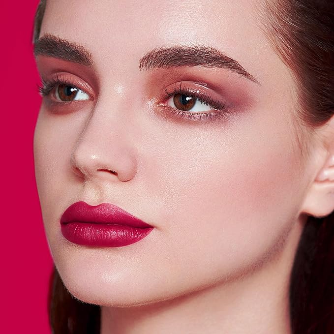 Depuplum Red Lipstick for Women Moisture Lip Gloss Tinted Lip Balm Sheer Lipsticks for Mother's Day Nourishing Hydrate Glossy Lipstick for Dry Lips,DM74 MVP Red