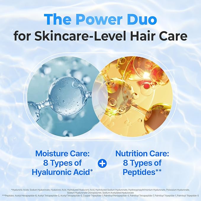 KUNDAL Hyaluronic Acid Lightweight Hair Serum for Thin & Fine, Hydra Hyaluron Hair Serum for Frizz Control, Volume & Moisture Boost – Blossom Breeze, 1.69 fl oz