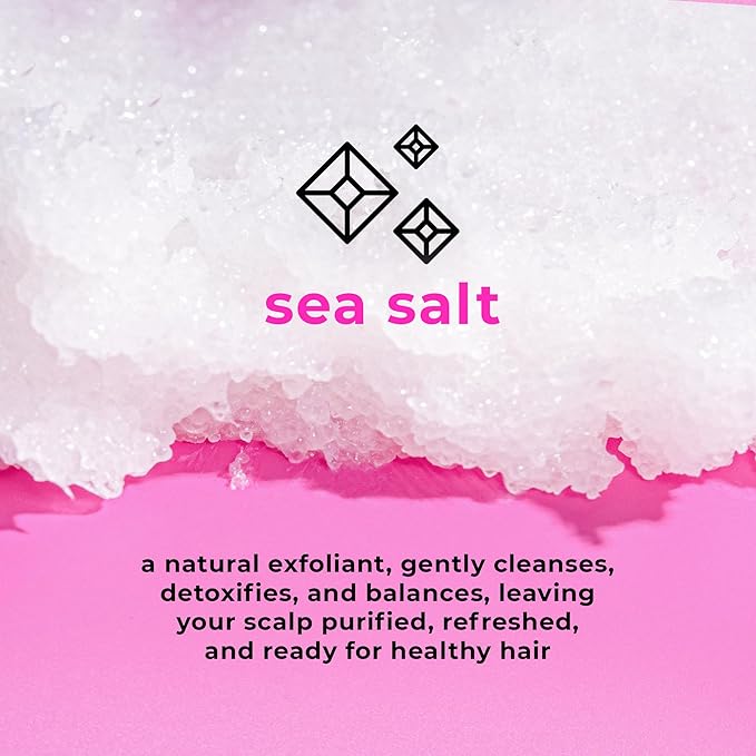 Only4Hair Sea Salt Scrub Shampoo scalp detox treatment
