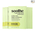 HASK TEA TREE Revitalizing Deep Conditioner Treatments for all hair types, color safe, gluten free, sulfate free, paraben free - Pack of 6