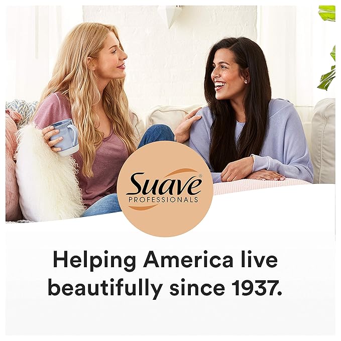 Suave Professionals Smoothing Conditioner for Frizz Control Ultra Sleek and Smooth Deep with Vitamin E for Hair 28 oz