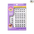 Kiss Impress False Eyelashes, Lash Clusters, Cluster Multipack, 'Soft Natural', 8mm-14mm, Includes 50 Pre-Glued Clusters, Contact Lens Friendly, Easy to Apply, Reusable Strip Lashes