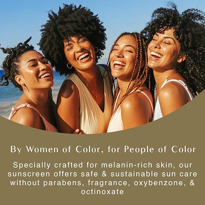 Black Girl Sunscreen Kids Sunscreen Spray & Play- Sun Protection for Kids' Skin, SPF 50 Sun Screen for Face & Body, Water Resistant, Ideal for Beach & Travel, No White Cast for Melanin Rich Skin- 6 oz