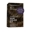 Madison Reed Radiant Hair Color Kit - 6N Medium Neutral Brown (Zocca Brown), Dimensional Gray Hair Blending Permanent Hair Dye, PPD-Free & Ammonia-Free, 1 Pack