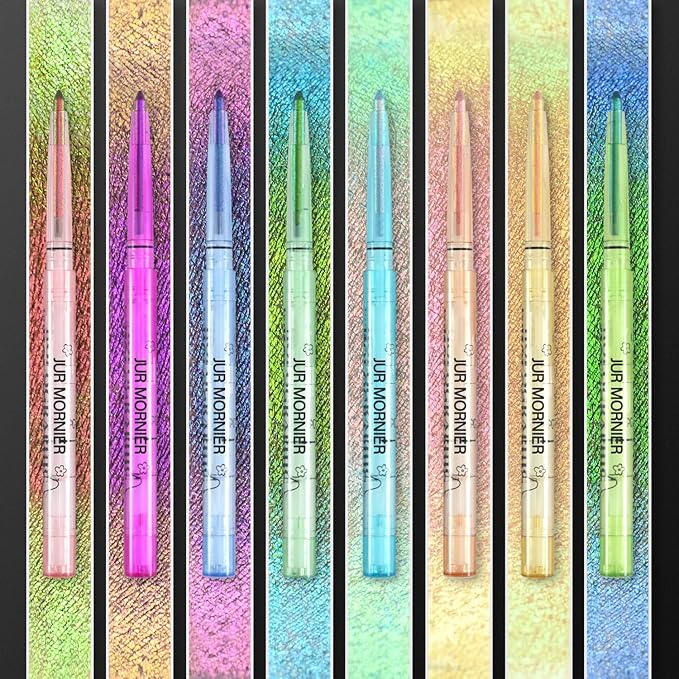 Multichrome Eyeliner Gel Pencil,Waterproof Long-Lasting Vegan Cruelty Free Eye Liner,Shifting Colors Eyeliner Pen (#307, 0.01 Ounce)
