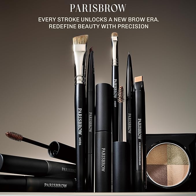 PARISBROW Slim Brow Pencil 02/Olive Gray Ultra-Fine Eyebrow Pencil (0.9mm Tip)