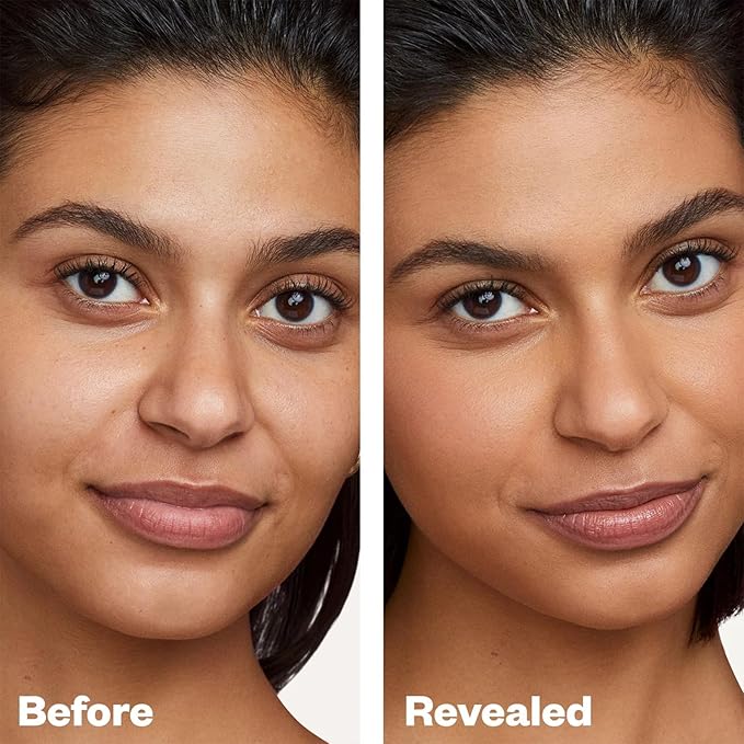 Kosas Revealer Liquid Foundation SPF 25 – Medium Buildable Coverage, Hydrating Natural Glow Finish, Medium Tan Warm 250