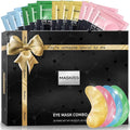 Maskiss Under Eye Patches (28 Pairs), 4 Colors Eye Masks Gift Set for Dark Circles Puffy Eyes, Mothers Day Gifts for Mom, Skin Care Gift Set for Undereye Bags and Wrinkles Puffiness