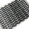 25MM Mink Lashes 48 Pairs Pack 25 mm False Eyelashes Long Dramatic 5D Full Volume Fake Eyelashes 4 Styles Wispy Curly Mink Eyelashes Wholesale, by TIMELABS