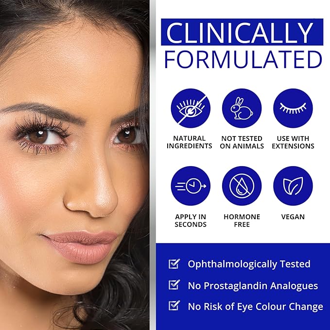 Dermaworks SPECTACULASH Lash Serum 8 ml | Eyelash Growth Serum for Eyelash Growth & Thickness | Free of Prostaglandins, Safe for Sensitive Eyes | Peptide Formula Long Lashes | 6 Months Treatment