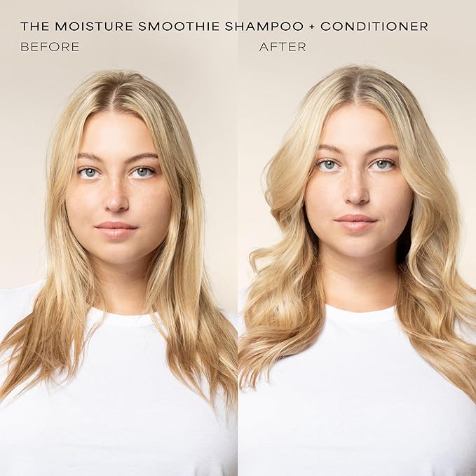 Raw Sugar The Moisture Smoothie Bundle - Shampoo, Conditioner & Hair Mask, Hair Care for Dry Damaged Hair, Formulated without SLS/SLES & Parabens