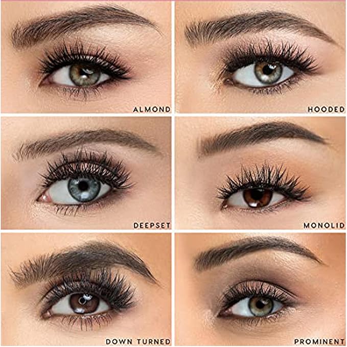 Luxillia 10-Piece Magnetic Eyelashes with Applicator & Magnetic Eyeliner Kit – Reusable Natural Magnetic Lashes – Easy Apply Lash Kit for Beginners – Waterproof, Short & Dramatic Looks