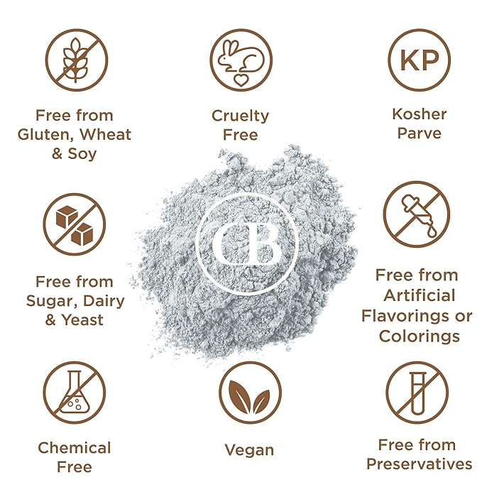 California Biology Kaolin Clay for Face & Body | Indian Healing Clay Powder for Sensitive Skin | Facial Mask & Clay Body Scrub | Natural Skin Care Mask | 6 Count
