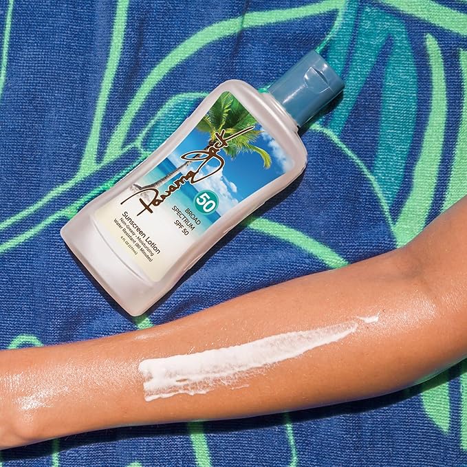 Panama Jack 50-50 Duo - Travel Sunscreen Lotion & Spray SPF 50 Suntan Sun Care Pack