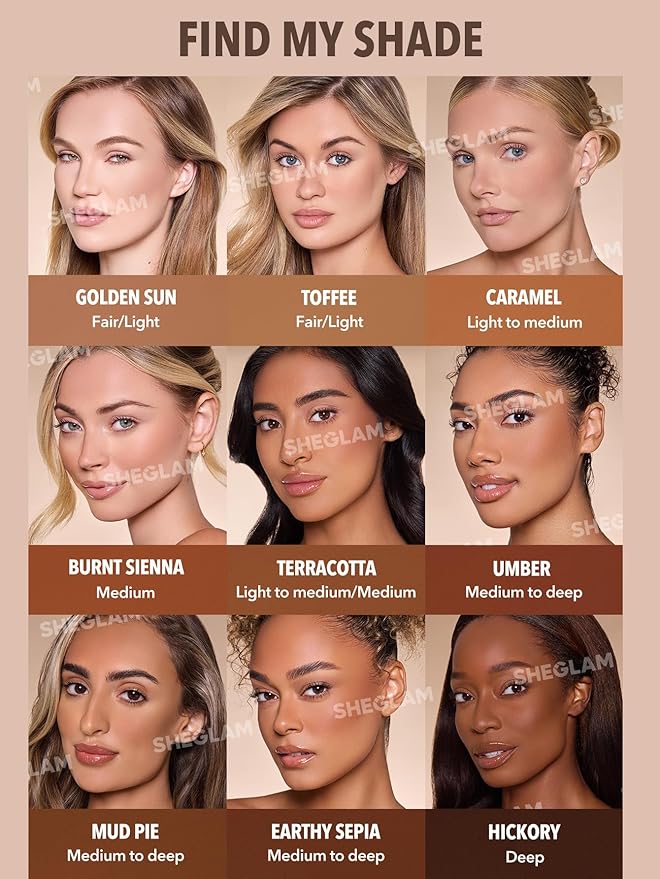 SHEGLAM Sun Beam Matte Liquid Bronzer-Mud Pie