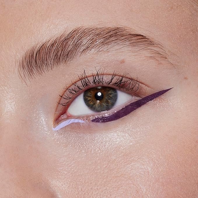 e.l.f. H2O Proof Inkwell Eyeliner Pen, High-pigment, Waterproof Liquid Eyeliner, Delivers A Matte Finish, Vegan & Cruelty-free, Lavender Daze