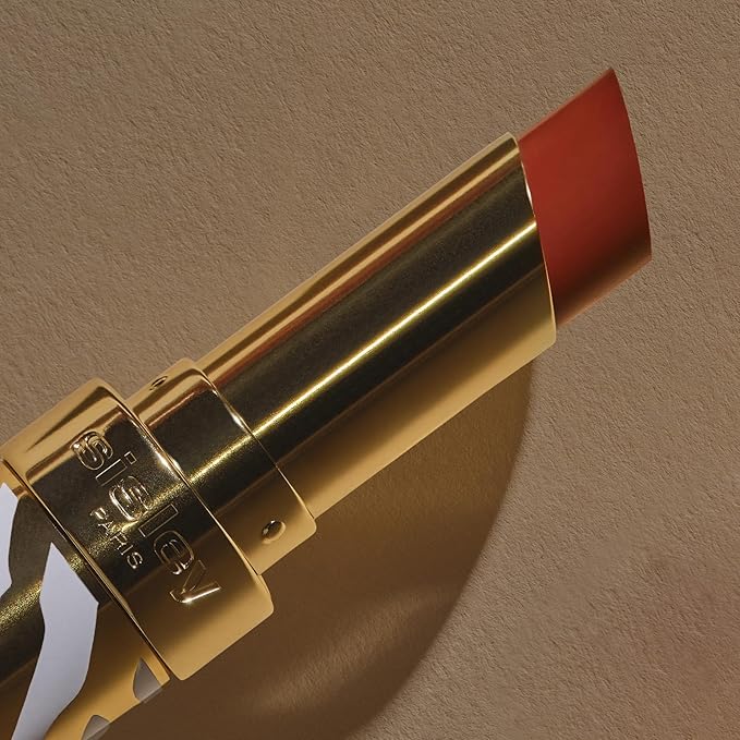 Sisley Paris Phyto-Rouge Shine, 14 Sheer Scarlet - Hydrating Shine Lipstick - Plumps & Smooths Lips - Sheer Color, Rich Texture, Intense Shiny Finish