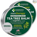 KESMEDIK Tea Tree Oil Balm for Skin, Soothes Itching, Rashes & Dry Skin, Antifungal Defense for Athlete’s Foot, Jock Itch, Chafing, Bug Bites & Eczema, Natural, Effective & Safe for All Ages, 2-Pack
