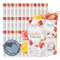 CHAP-LIP 100% All Natural Lip Balm Hydrating Bulk Chap Stick with Fruit Flavors, Coconut Oil, Cocoa Butter - Christmas Gift Stocking Stuffers Lip Therapy Pack for Men and Women - Made in USA, 60 Pack