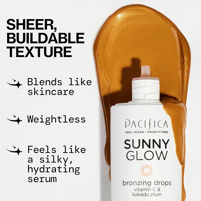 Pacifica, Drops Sunny Glow Bronzing (Pack of 2)