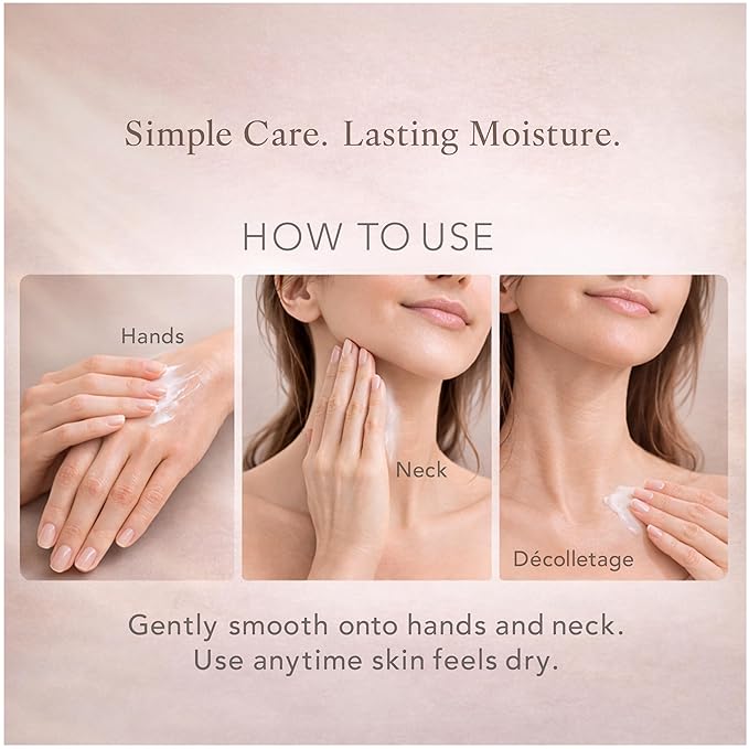 キユートピア KEWTOPIA Japanese Anti Wrinkle Hand Cream and Neck Cream | Decollete & Hand Serum for Dry Skin | Tightening, Firming, Hydrating, Non-Greasy | Hyaluronic Acid | Made in Japan | 1.23 oz