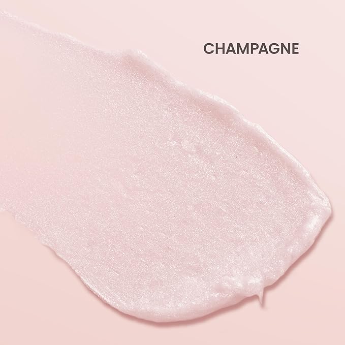 Burt's Bees Shimmer Lip Tint Set, Tinted Lip Balm Stick, Moisturizing for All Day Hydration with Natural Origin Glowy Pigmented Finish & Buildable Color, Champagne 4 Count (Pack of 2)